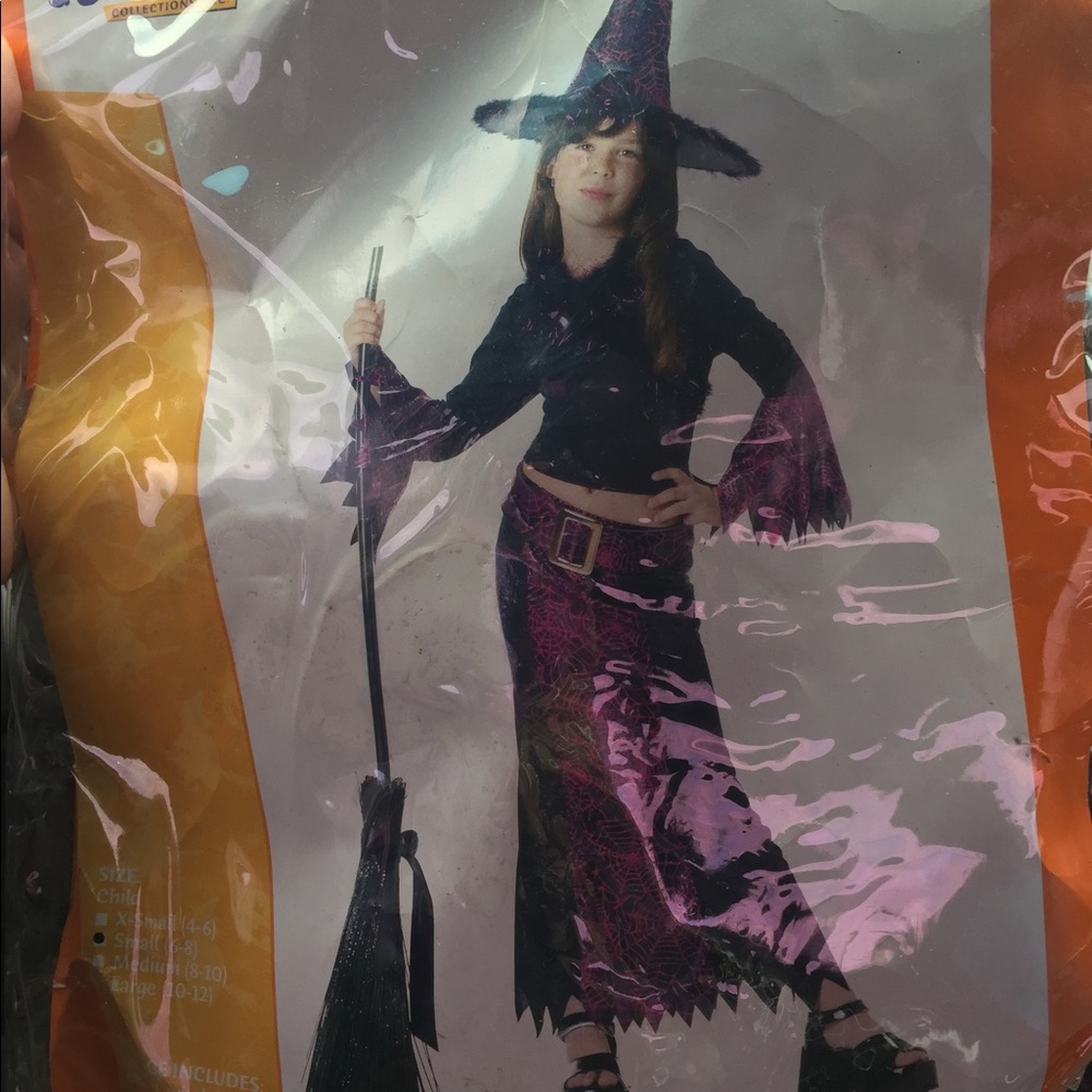 Jazzy Witch Costum Sz 6-8